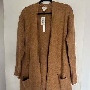 Caslon Women's Brown Cardigan Sweater
